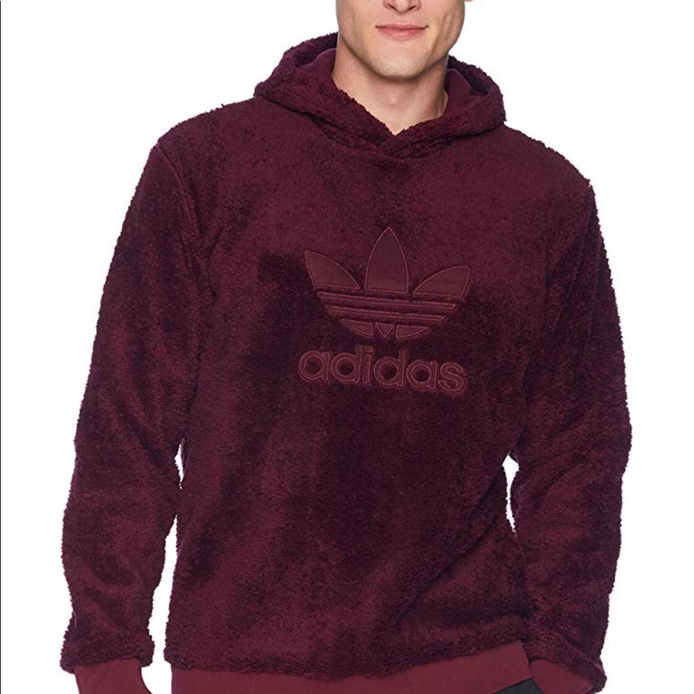 Adidas Mens Sherpa Winterized Pullover